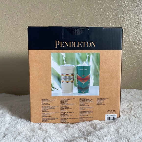 SOLD Pendleton Tumbler Set - Picture 6 of 6